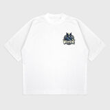 Oversize 'Wolverine' Baskılı T-Shırt