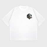 Oversize 'Batman' Baskılı T-Shırt