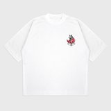 Oversize 'Güç' Baskılı t-shirt