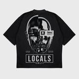 Oversize 'Locals' t-shirt