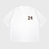 Oversize 'Kobe 24' Baskılı t-shirt