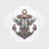 Oversize 'Anchor' t-shirt