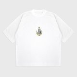 Oversize 'Güç' Baskılı t-shirt