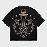 Oversize 'Anchor' T-Shırt