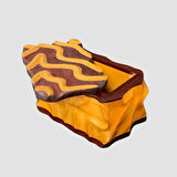 Uretti-Yaşar  3037 - El Yapımı Ahşap Takı Kutusu