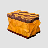 Uretti-Yaşar  3037 - El Yapımı Ahşap Takı Kutusu