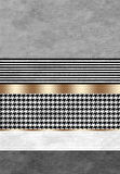 Gri-Gold Pvc Deri Kaymaz Taban Şerit Salon Halısı A239