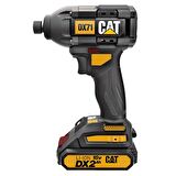 Cat DX71 2 Ah Çift Akülü Darbeli Vidalama Makinesi