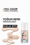Flormar Yoğun Pigmentli Parlak Oje-full Color Nail Enamel- Fc33 Tıme Saver-8690604313235