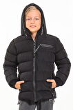 Slazenger Captain Unisex Çocuk Mont & Kaban Siyah