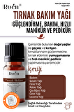 Roen Tırnak Güçlendirici, Tırnak Eti Peeling, Hızlı Manikür-pedikür, Doğal Tırnak Bakım Yağı 20ml