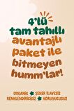 Humm Organic Organik Puf & Gevrek Atıştırmalık Paketi 4 Adet