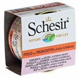 Schesir Tavuklu ve Karidesli Soslu Kedi Konservesi 6x70 Gr 