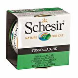 Schesir Ton Balıklı Yosunlu Jelly Kedi Konservesi 6x85 Gr 