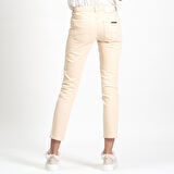 Bej DKNY Jeans Kadın Crop Pantolon