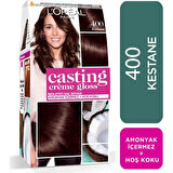 Loreal Paris Casting Creme Gloss Saç Boyası 400 Kestane
