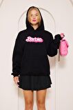 Barbie Baskı Oversize Sweatshirt