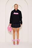 Barbie Baskı Oversize Sweatshirt