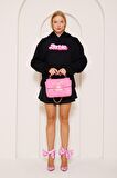 Barbie Baskı Oversize Sweatshirt