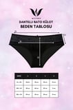 DANTELLİ PAMUKLU KADIN BATO KÜLOT, 5'Lİ PAKET PAMUKLU YUMUŞAK KUMAŞ KADIN KÜLOT