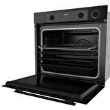 Ferre FryArt&Buharlı Fırın Grano FlowArt Elektrikli 3'lü Siyah Ank. Set (D086 + MS261 + QEP64CS)