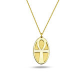 Ankh Gümüş Kolye