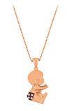 925 Ayar Gümüş Kız Bebek Kolye - N050101