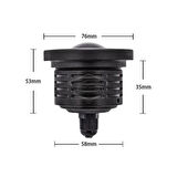 Ford Focus 3 2011-2014 Uyumlu Üniversal Mercekli Angel Sis Farı Metal Su Geçirmez 76 mm Turuncu Halkalı Gündüz Farı Angel Eyes 2 Adet