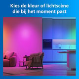 Philips Smart Lighting LED Ampul A60 E27 100W Eşdeğer RGB 2'li Paket - Google Home, Alexa, HomeKit ve Matter uyumlu