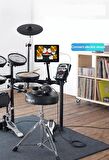 Daytona ADS-501 3ın1 USB B To Micro-Lightning-Type-C Telefon Bilgisayar Tablet Için Piyano Mıdı Org Elektrikli Piyano Konnektörü Çevirici Otg Kablo