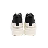 Yüksek Taban Bağcıklı Fileli Günlük Kadın Sneaker