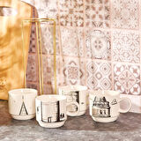 Karaca X Ist Collection Galata 4 Parça Standlı Mug Kupa