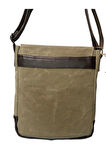 Kaliteli Su Geçirmez Kanvas Postacı Çantası Western Bag 25 cm x 30 cm