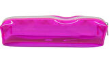 renkli Tasarım Kalemlik & Makyaj Çantası - Pembe Çok Amaçlı Organizer