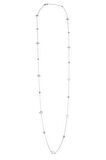 Zirkon Taşlı 925 Ayar Gümüş Uzun Kırlangıç Kolye - N118401