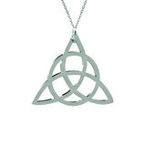 Triquetra Gümüş Kolye - Gümüş