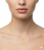 Yeni Ukrayna Ulusal Sembolü Gümüş Kolye - Rose