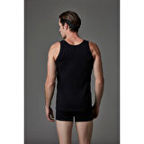 Eros Compact Erkek Atlet (ikili Paket) - Siyah