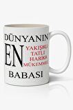 Babalar Günü Baskılı Kupa Bardak Baskılı Kahve Kupa Bardak