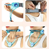 Boyun Desteği Öğrenciler-Ofis Çalışanları İçin Boyun ve Baş Duruş Düzeltici -NO2-