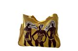 OLAY Dbrah Sarı Plaj Çantası Fermuarlı 30x45 cm - 18