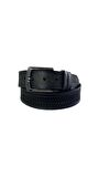 Fossil Gri desenli Hakiki deri Spor kemer 4CM-125CM 