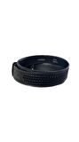 Fossil Gri desenli Hakiki deri Spor kemer 4CM-125CM 
