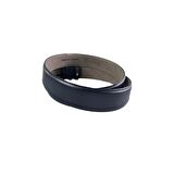 Fossil Lacivert Düz Dikiş Suni Deri 3,5 cm Erkek Kemeri -130Cm