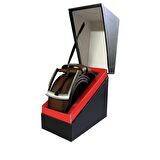 Fossil Taba Hakiki Deri 4,5 cm Erkek Kemeri-130cm