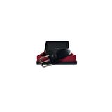 Fossil 4cm Siyah Hakiki Deri Spor Erkek Kemeri -105CM