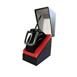 Fossil 4cm Siyah Hakiki Deri Spor Erkek Kemeri -105CM