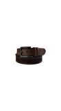 Fossil Taba Desenli Hakiki Deri Spor Erkek Kemeri 4cm-115CM
