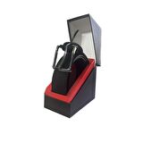 Fossil Siyah Hakiki Deri Spor Erkek Kemeri 4cm-125CM