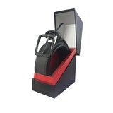 Fossil Gri Hakiki Deri Spor Erkek Kemeri 4cm-125